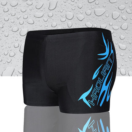 Boxer Men's Flame Quick-Drying Swim Trunks – Bold & Fast-Dry Swimwear