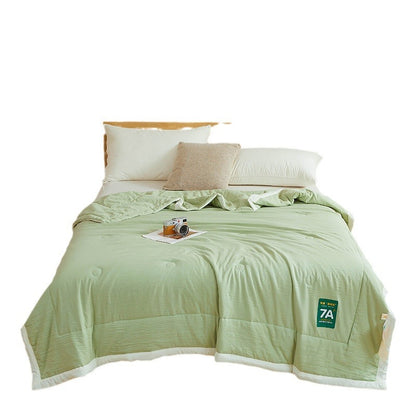 Antibacterial Cotton Quilt - Washable & Lightweight Summer Cooling Blanket