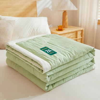 Antibacterial Cotton Quilt - Washable & Lightweight Summer Cooling Blanket