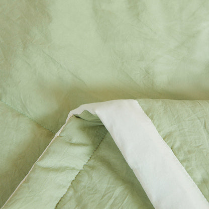 Antibacterial Cotton Quilt - Washable & Lightweight Summer Cooling Blanket